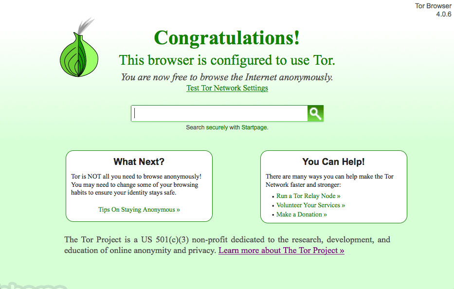 installazione tor browser